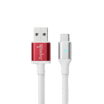 Rubber Braided Type C Data Cable With Rapid Charging Technology (1000M)